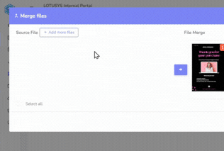 Merge PDFs